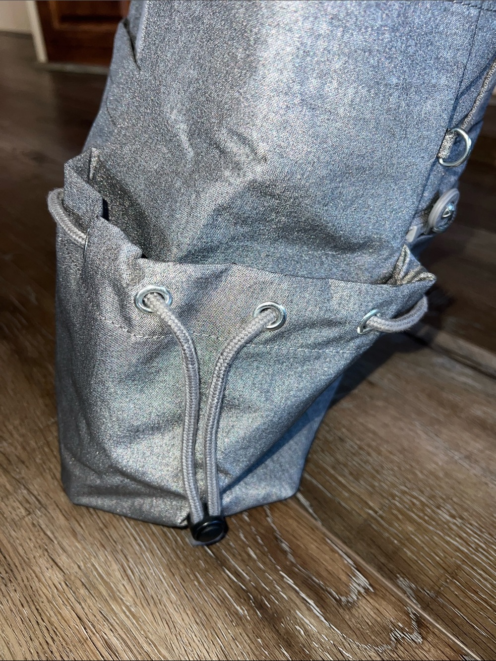 Kipling Gray Everyday Tote with Front Zip Pocket - Picture 4 of 7